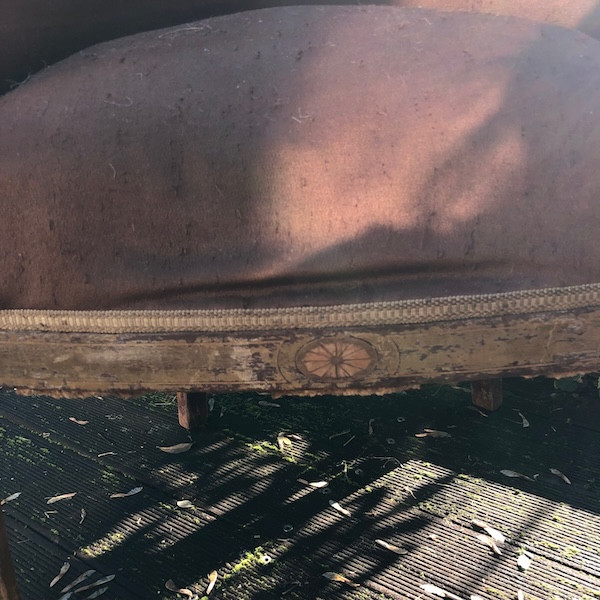 Fauteuil Tonneau anglais, restauration