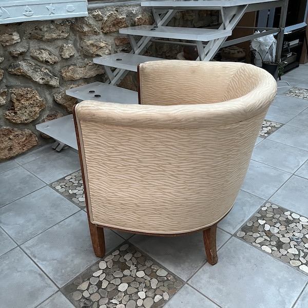 fauteuil Tonneau, restauration
