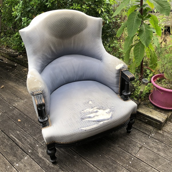 Fauteuil, restauration