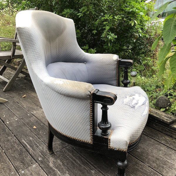 Fauteuil, restauration