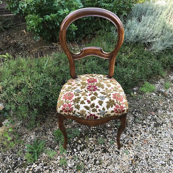 Paire de chaises Louis Philippe, restauration
