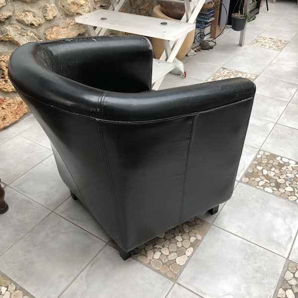 Fauteuil Tonneau, restauration