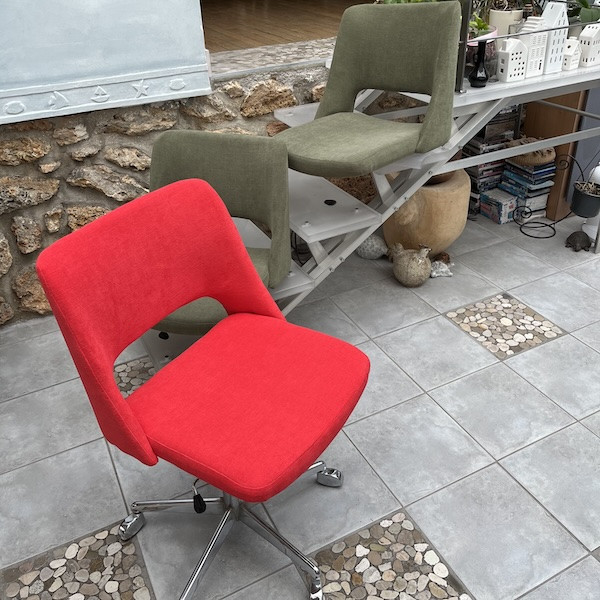 Chaises et fauteuil série Deauville