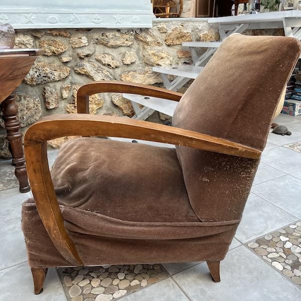 Fauteuil Studio, restauration