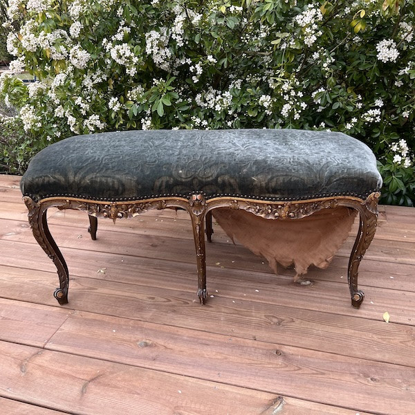 banquette de Piano, restauration
