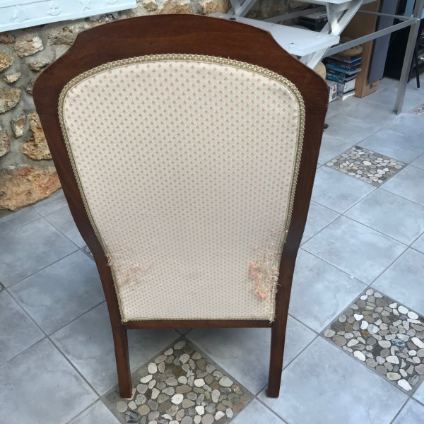 fauteuil Voltaire, restauration